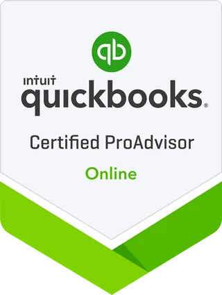 Intuit Certified QuickBooks Online ProAdvisor badge awarded to Bledar Qarkaxhija